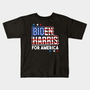 Biden Harris For America Kids T-Shirt